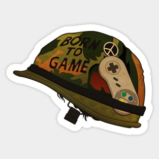 Born to Game Sticker